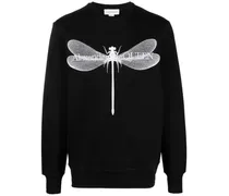 Sweatshirt mit Libellen-Print