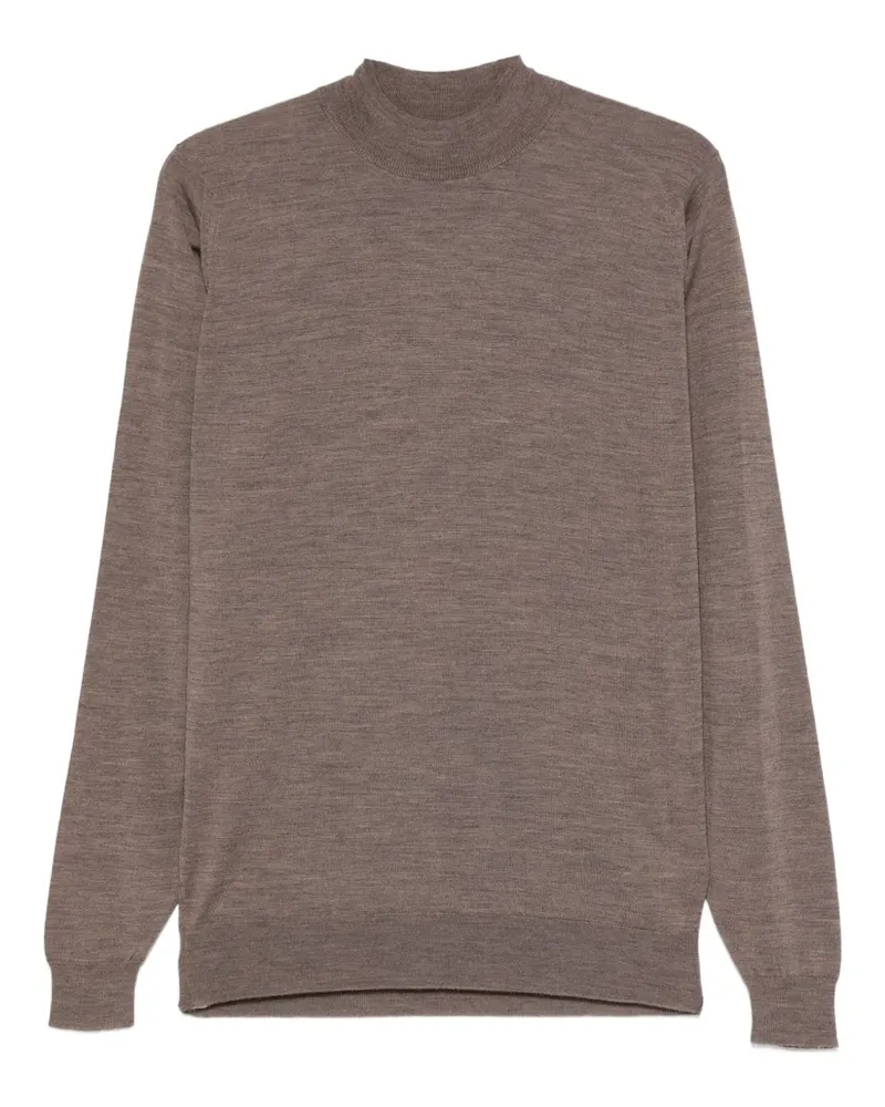 John Smedley high-neck sweater - Braun Braun