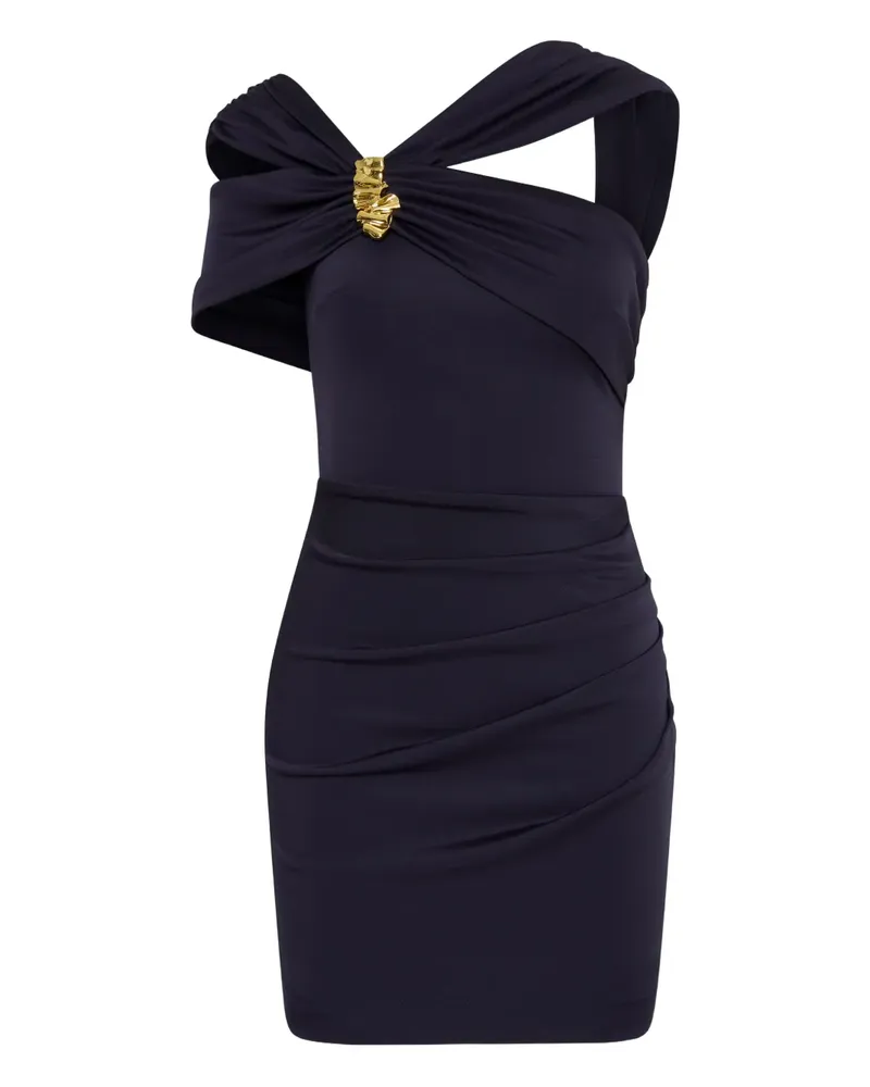 Rebecca Vallance Drapiertes Ayesha Minikleid - Blau Blau