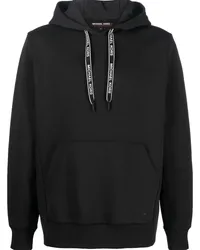 Michael Kors Hoodie mit perforiertem Detail Schwarz