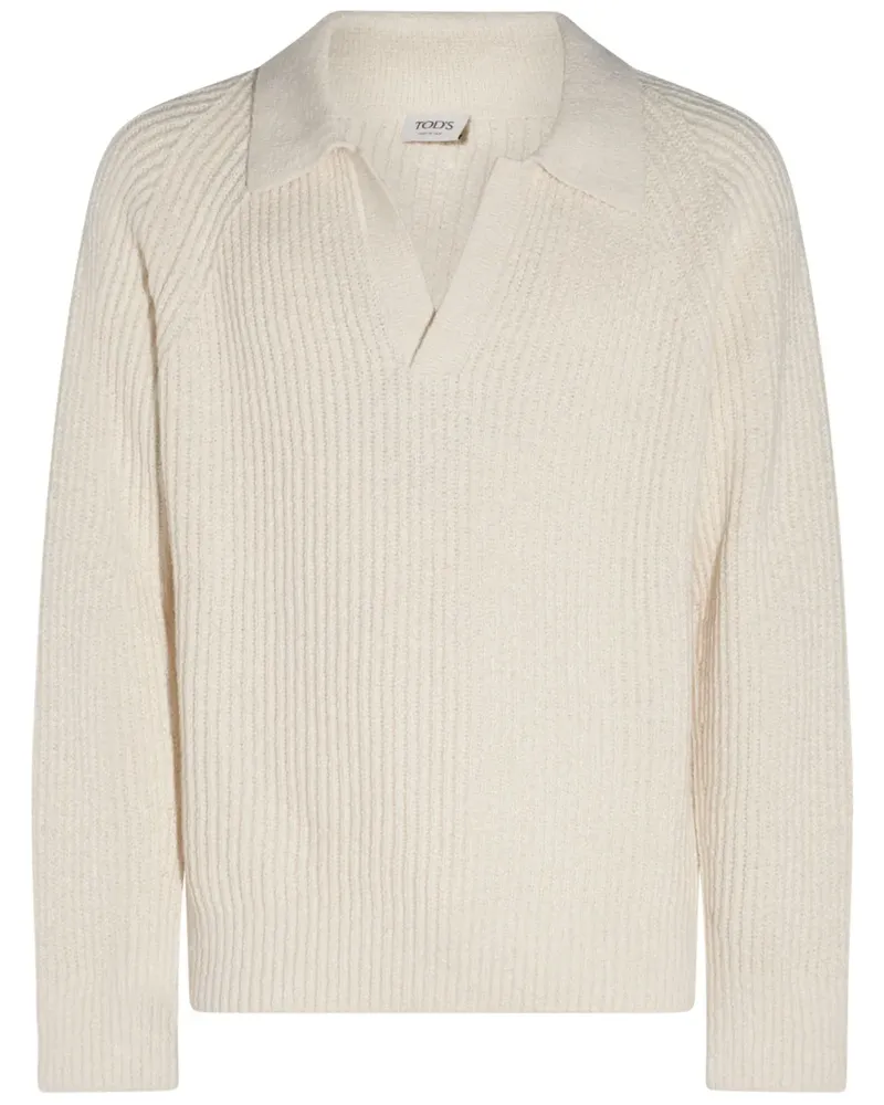 TOD'S Klassischer Pullover - Weiß Weiß