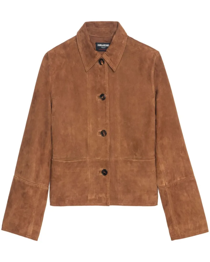 Zadig & Voltaire Lessa Jacke - Braun Braun
