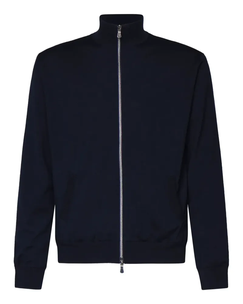 Fedeli Pullover mit Rollkragen - Blau Blau