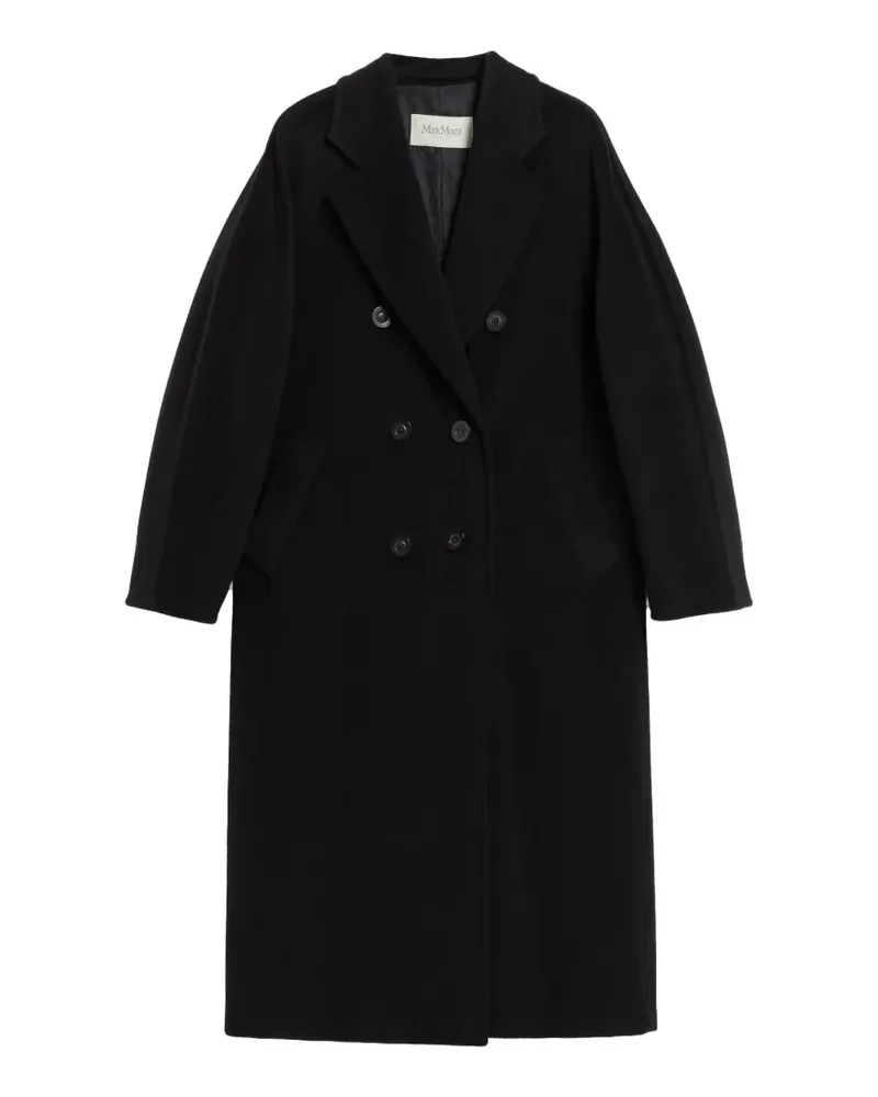 Max Mara 101801 double-breasted coat - Schwarz Schwarz