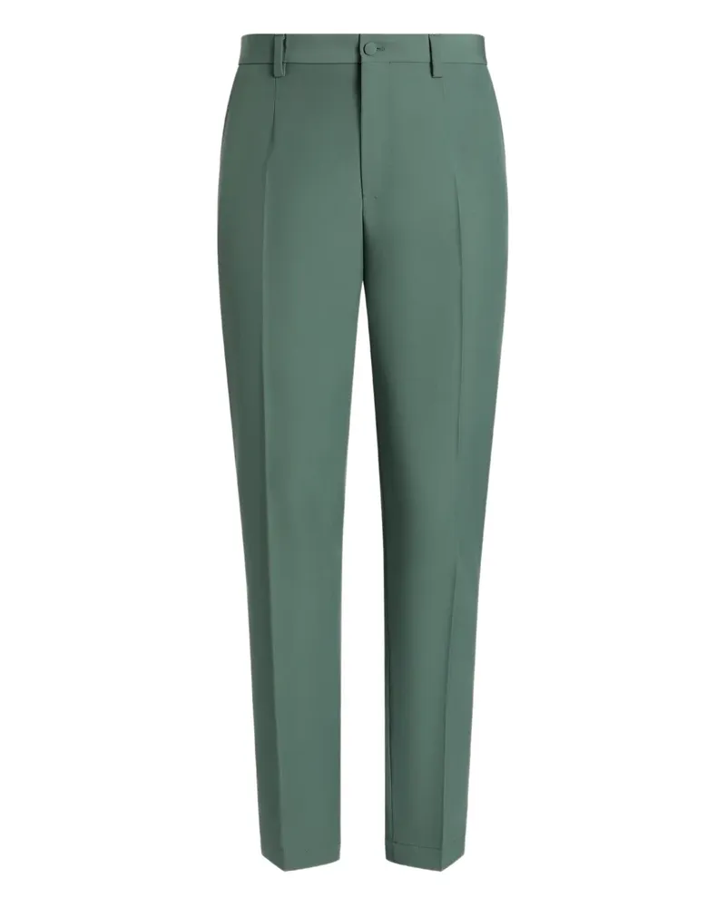 Dolce & Gabbana Geknöpfte Hose - Grün Grün