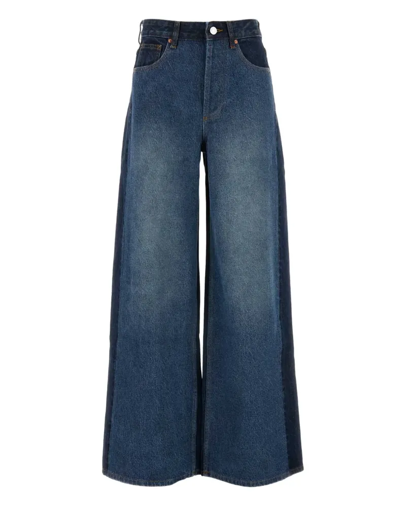 camilla and marc Palma Wide-Leg-Jeans - Blau Blau