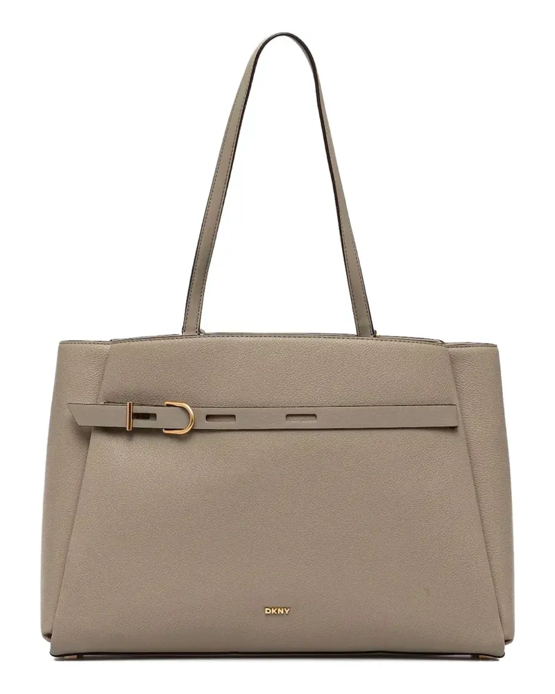 DKNY Handtasche aus Leder - Nude Nude