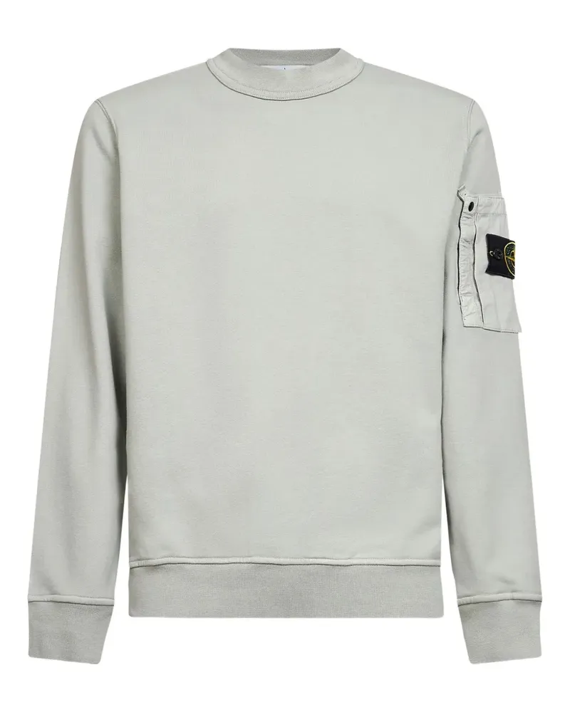 Stone Island patch-pocket sweatshirt - Grün Grün