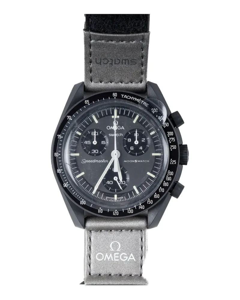 Swatch x  Mission to Mercury 42mm - Schwarz Schwarz