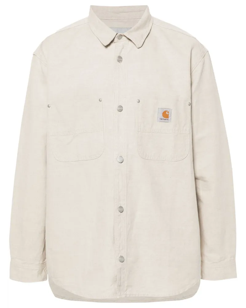 Carhartt WIP Walter Hemd - Nude Nude