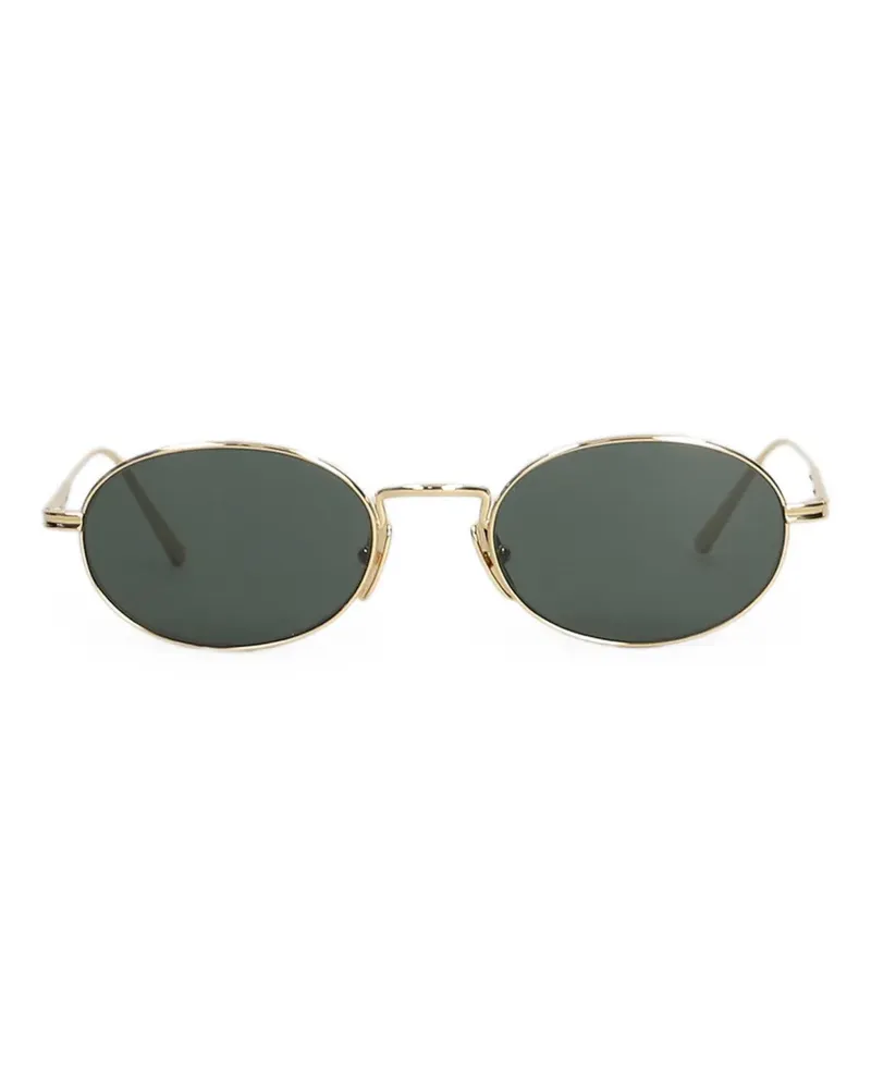 CHIMI CC Titan Sonnenbrille mit ovalem Gestell - Gold Gold