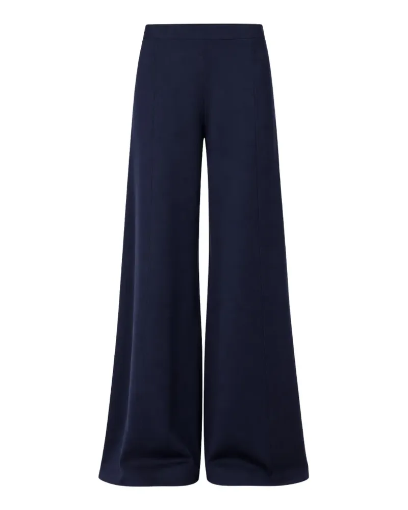Liviana Conti Russell Palazzohose mit Nahtdetail - Blau Blau