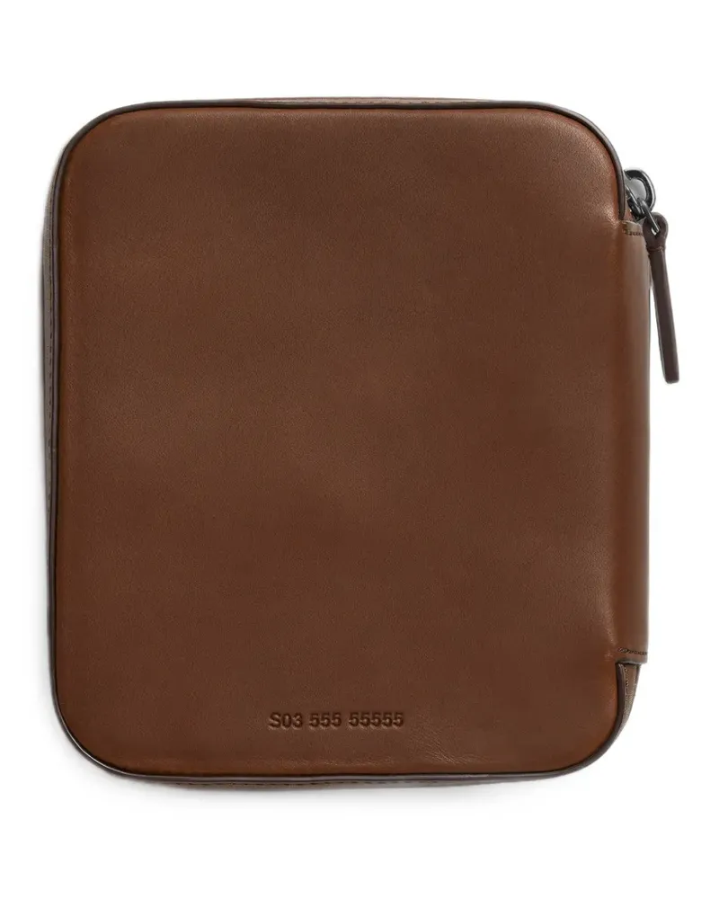 SHINOLA Four Watch travel case - Braun Braun