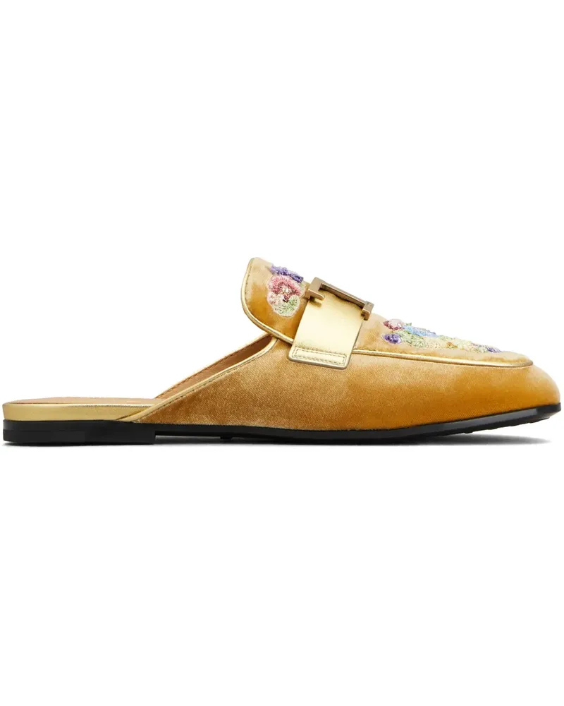 TOD'S x Rahul Mishra T Timeless Mules - Nude Nude