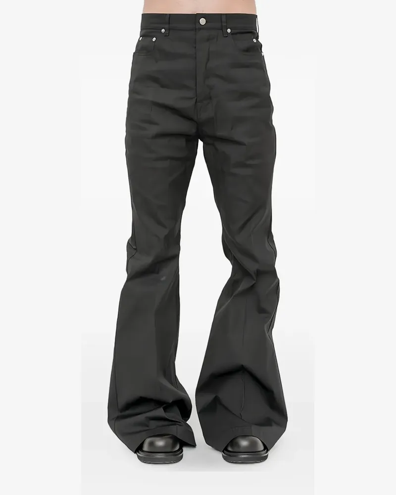Rick Owens Bolan Bootcut-Hose - Schwarz Schwarz