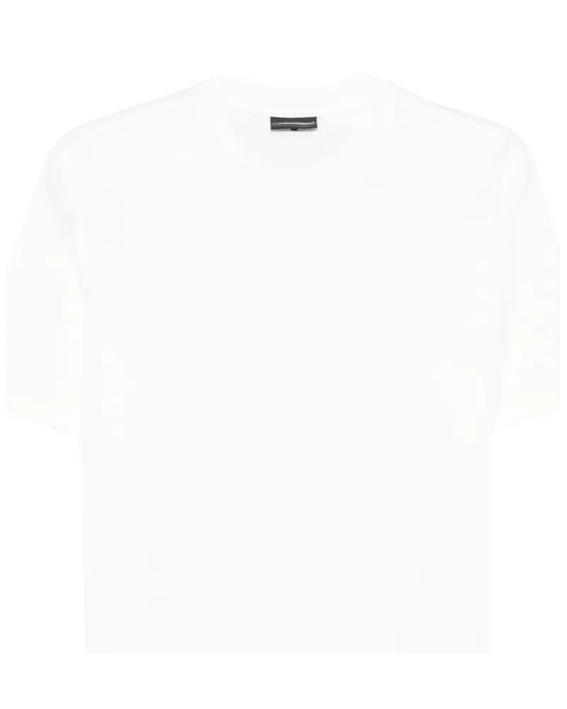 Emporio Armani Klassisches T-Shirt - Weiß Weiß