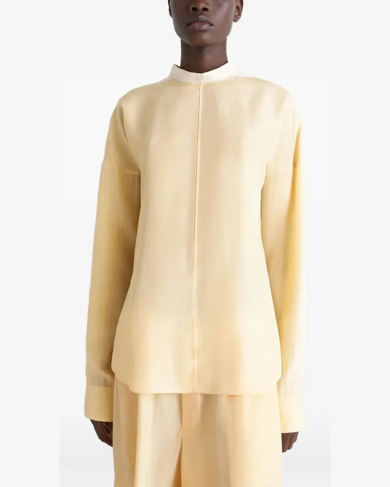 Christophe Lemaire Klassische Bluse - Gelb Gelb