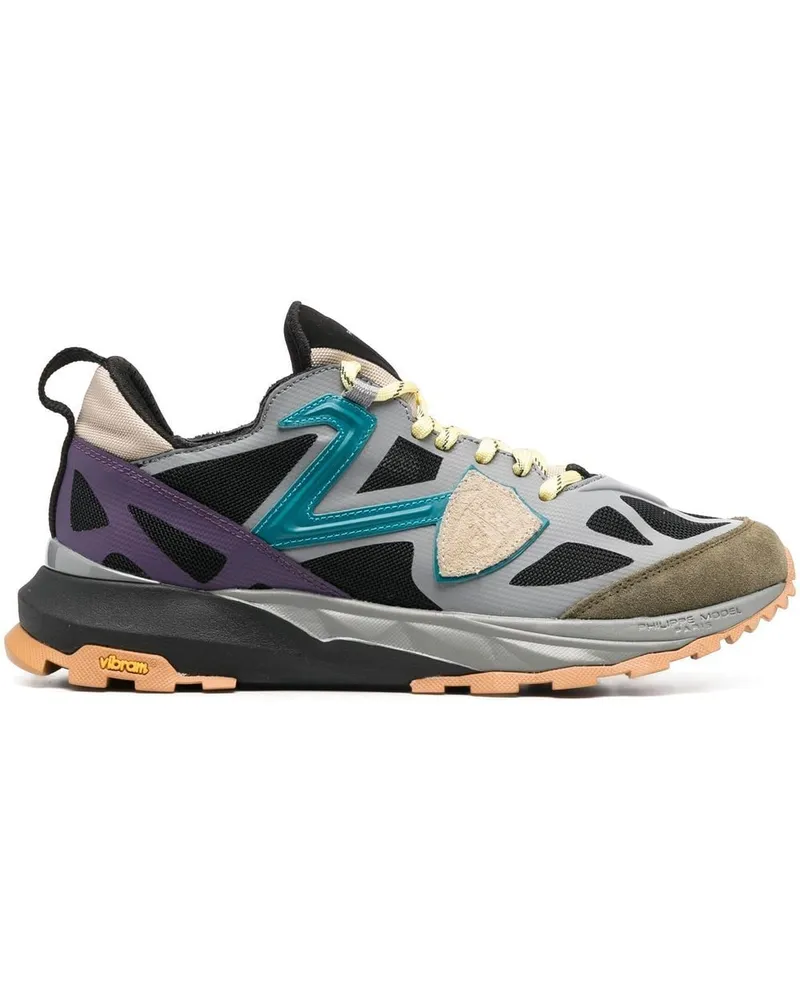 Philippe Model ROC X Sneakers aus Wildleder - Grau Grau