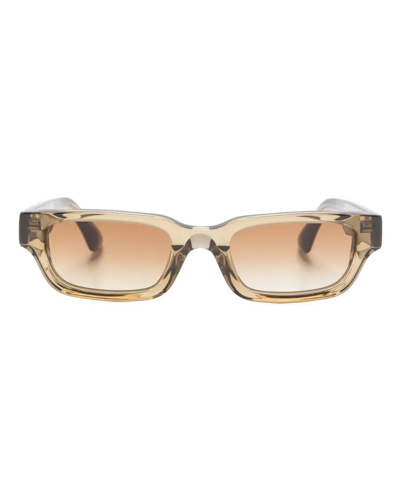 CHIMI Sonnenbrille mit eckigem Gestell - Grün Grün