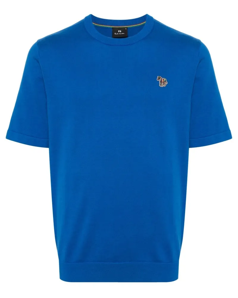 Paul Smith T-Shirt aus Bio-Baumwolle - Blau Blau
