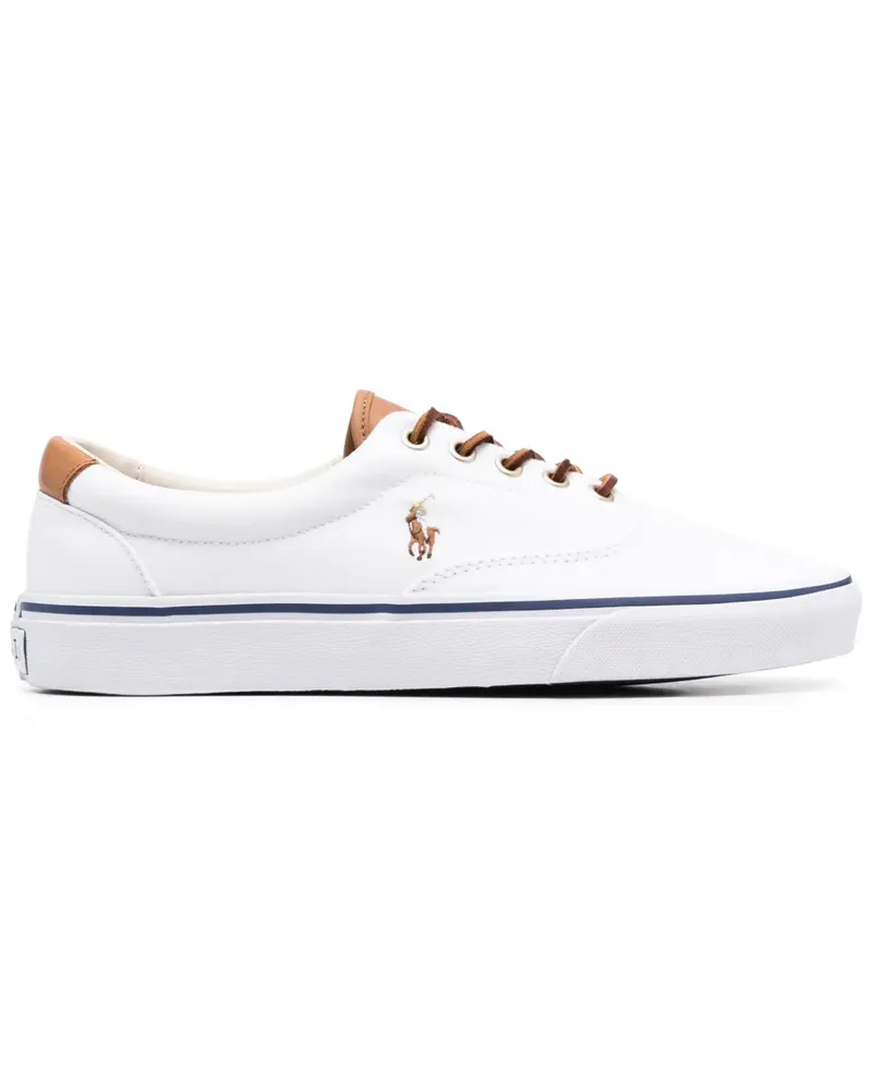 Ralph Lauren Sneakers mit Polo Pony-Stickerei - Weiß Weiß