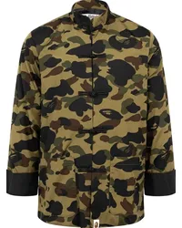 BAPE Jacke mit Camouflage-Print Grün