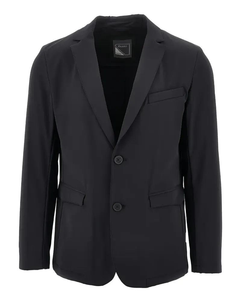 Herno single-breasted blazer - Schwarz Schwarz