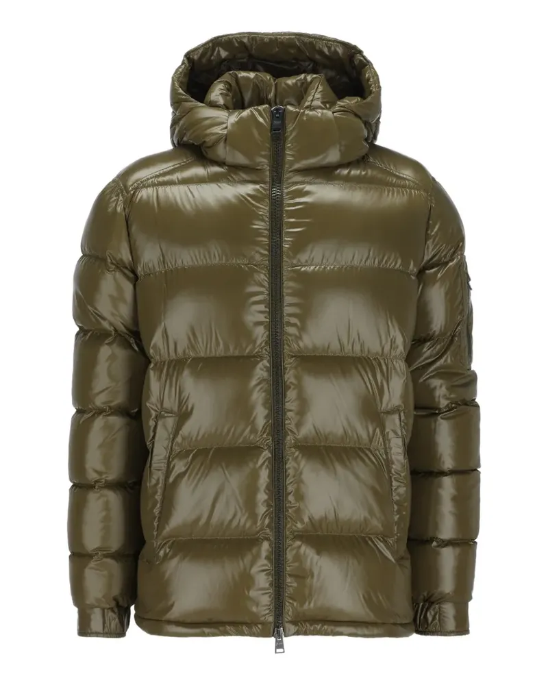 Herno quilted hooded down jacket - Grün Grün