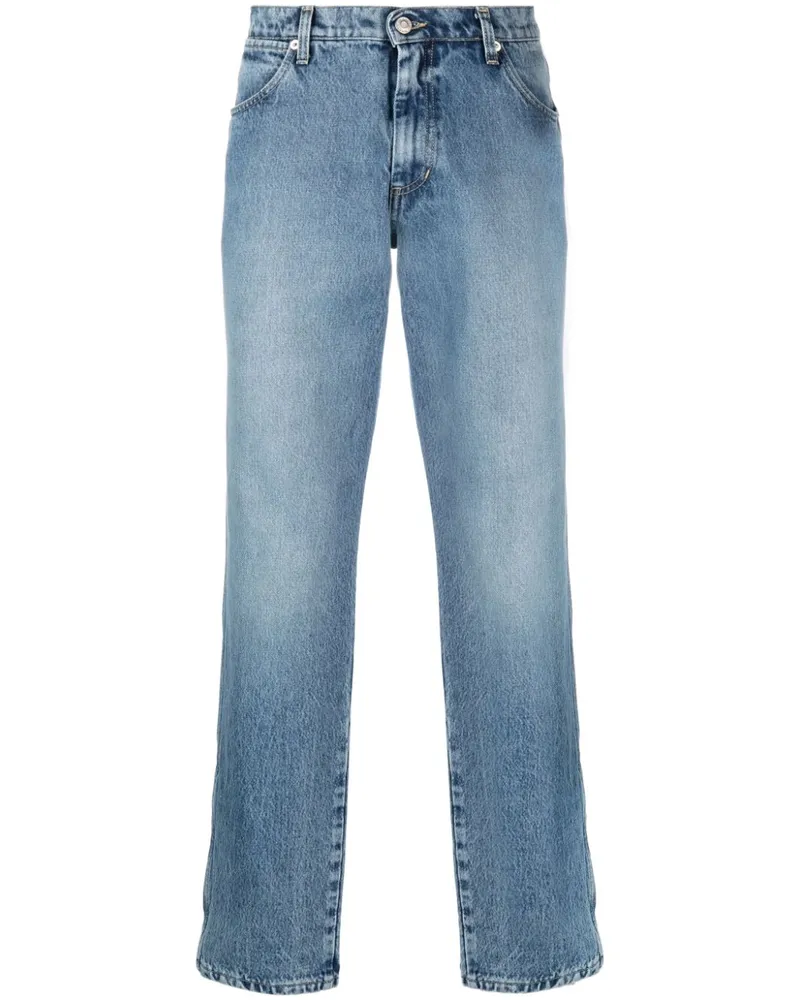 Bally Halbhohe Straight-Leg-Jeans - Blau Blau