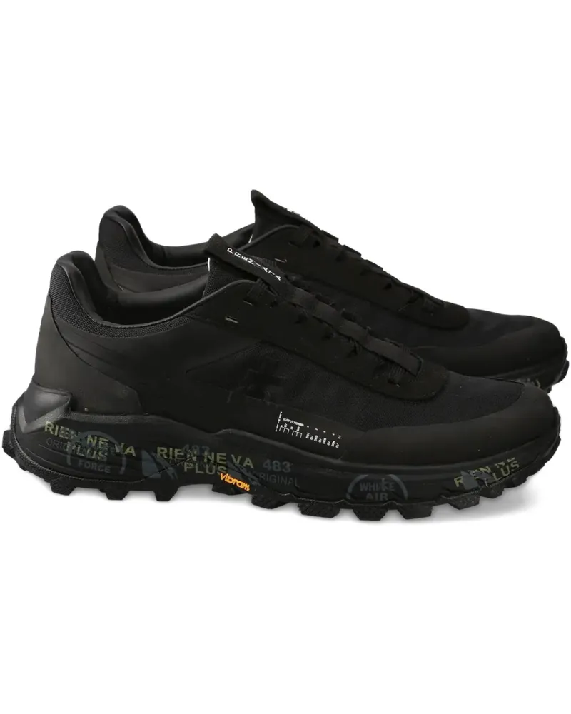 Premiata Devin 443 lace-up sneakers - Schwarz Schwarz