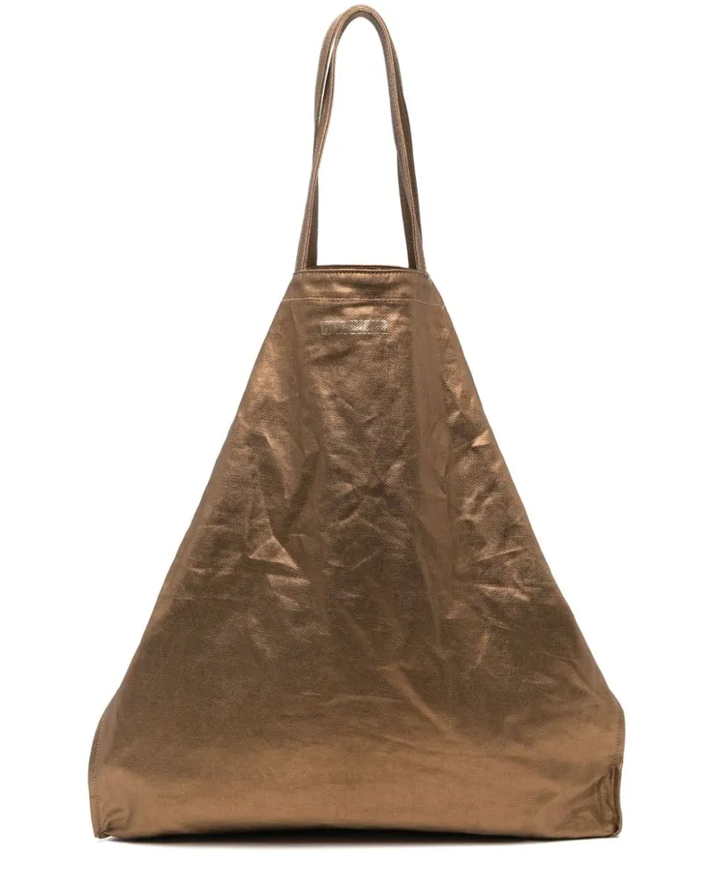 Uma Wang Big Shopping Tote Bag - Gold Gold