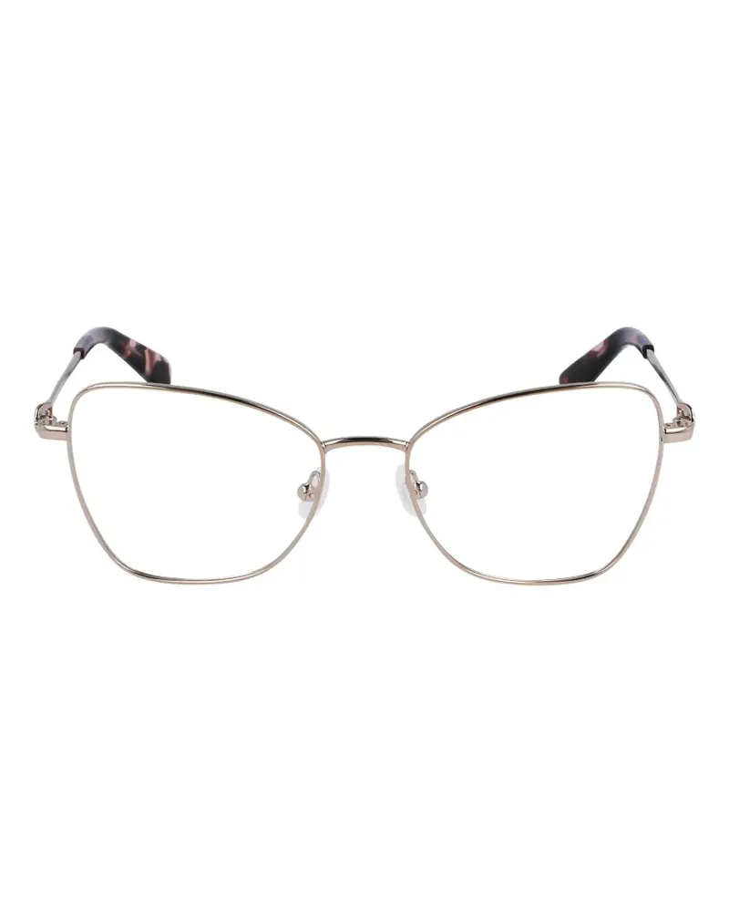 Longchamp cat-eye glasses - Gold Gold