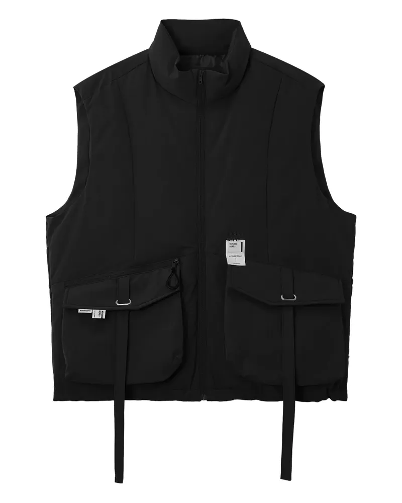 Musium Div. padded pocket gilet - Schwarz Schwarz