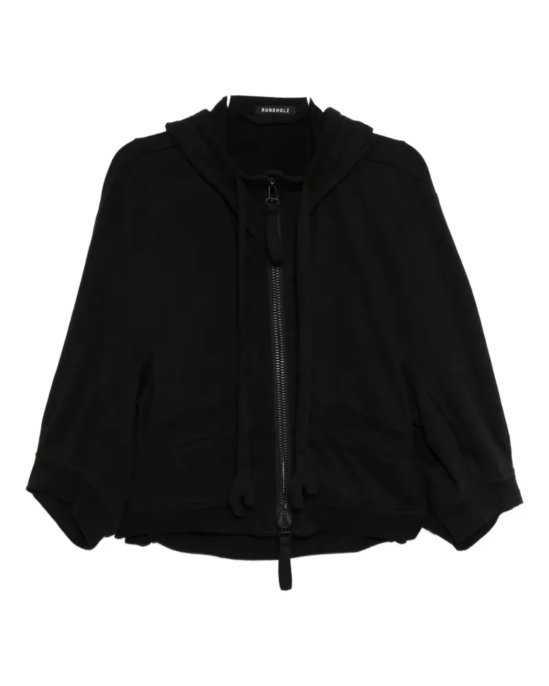 Studiorundholz Jacke in Ballonform - Schwarz Schwarz