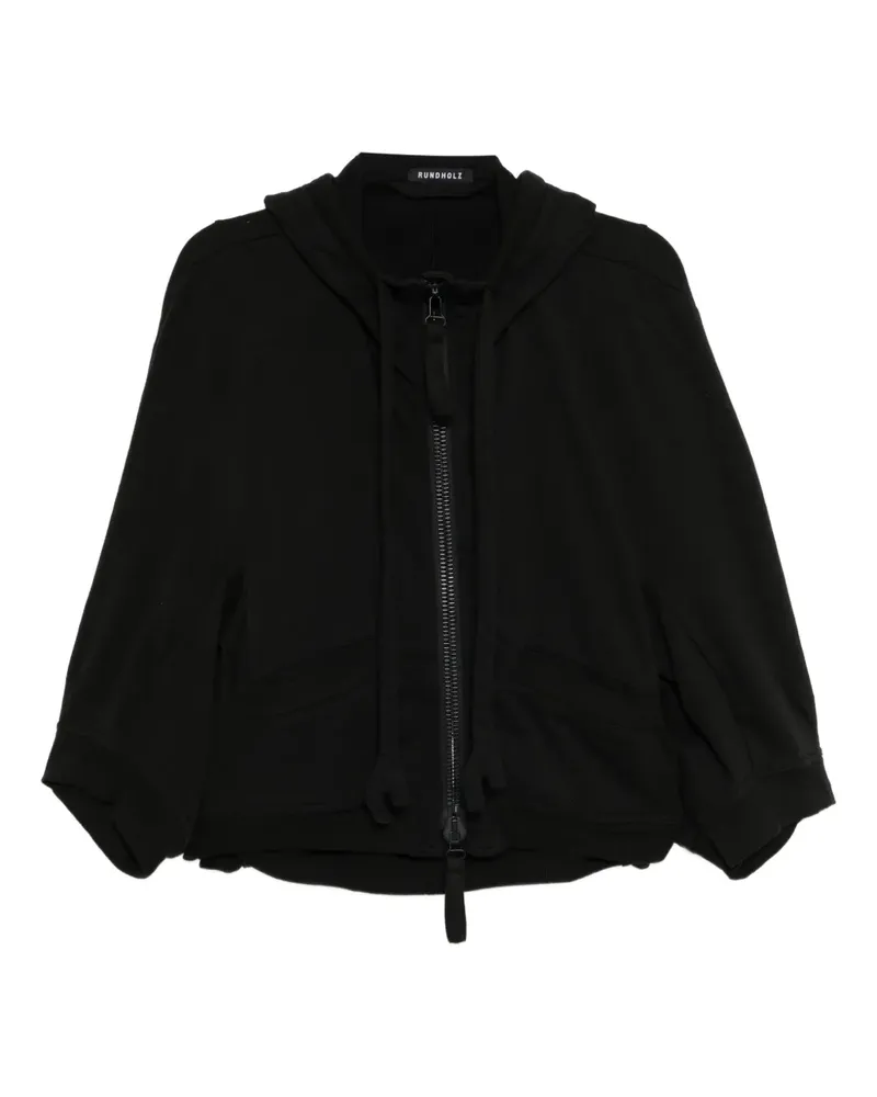 Studiorundholz Jacke in Ballonform - Schwarz Schwarz