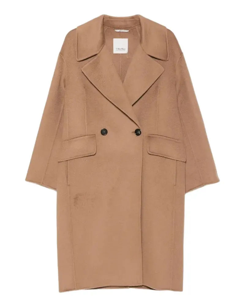 Max Mara double-breasted notched-lapel coat - Braun Braun
