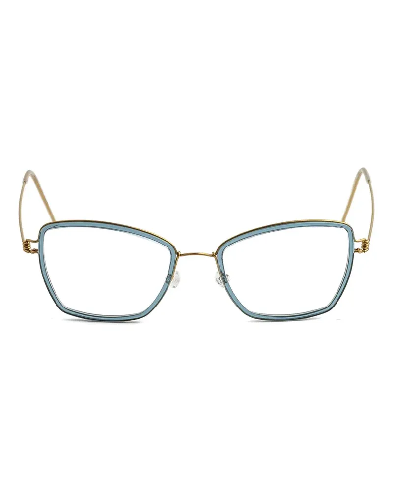 Lindberg Karla cat-eye glasses - Blau Blau