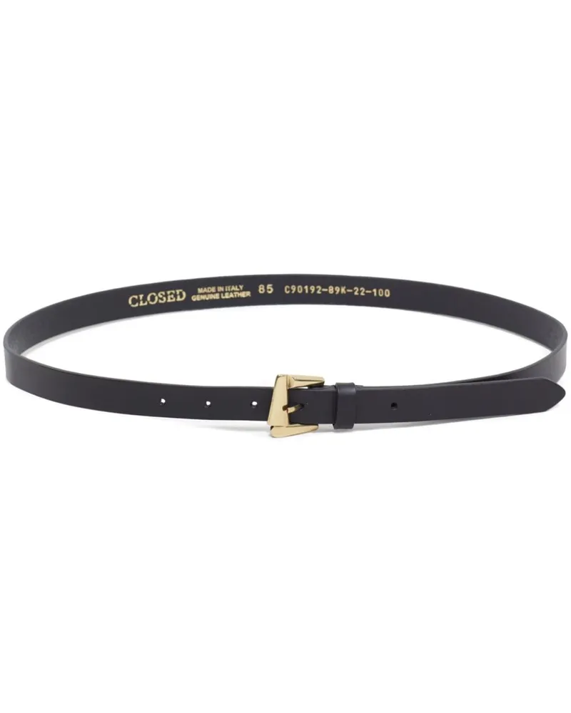 Closed Klassischer Gürtel - Schwarz Schwarz
