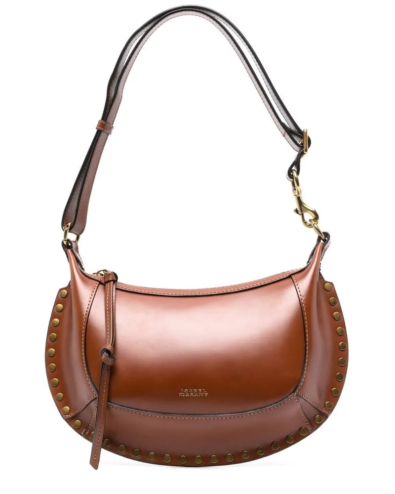 Isabel Marant Oskan Schultertasche - Braun Braun