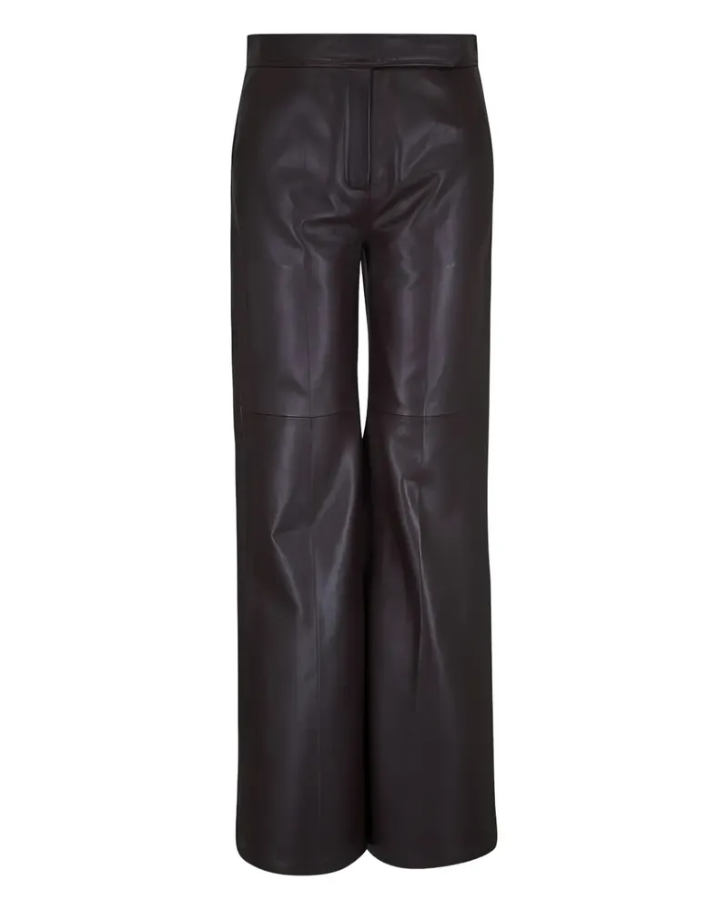 Dorothee Schumacher Hose aus Leder - Braun Braun