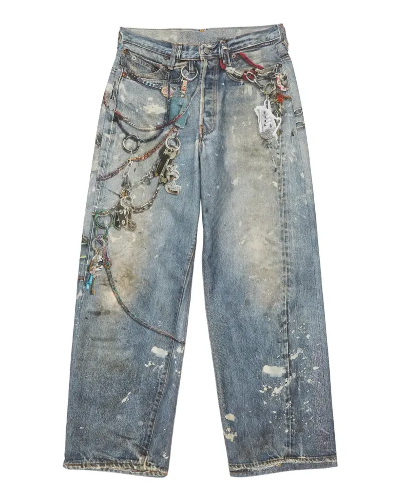 Acne Studios loose-fit jeans 1981 - Blau Blau