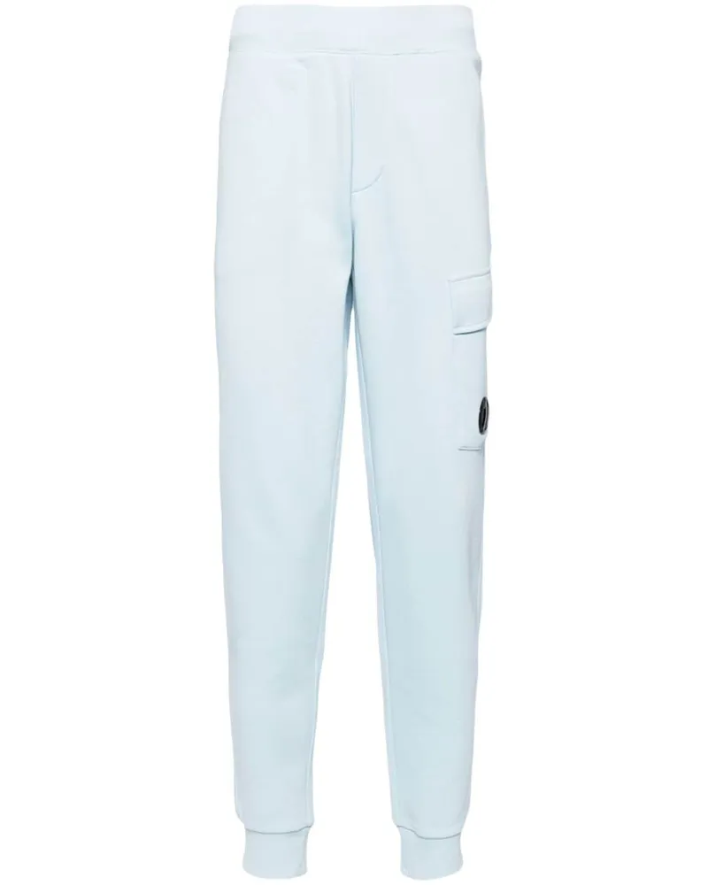 C.P. Company Jogginghose mit Linsen-Detail - Blau Blau