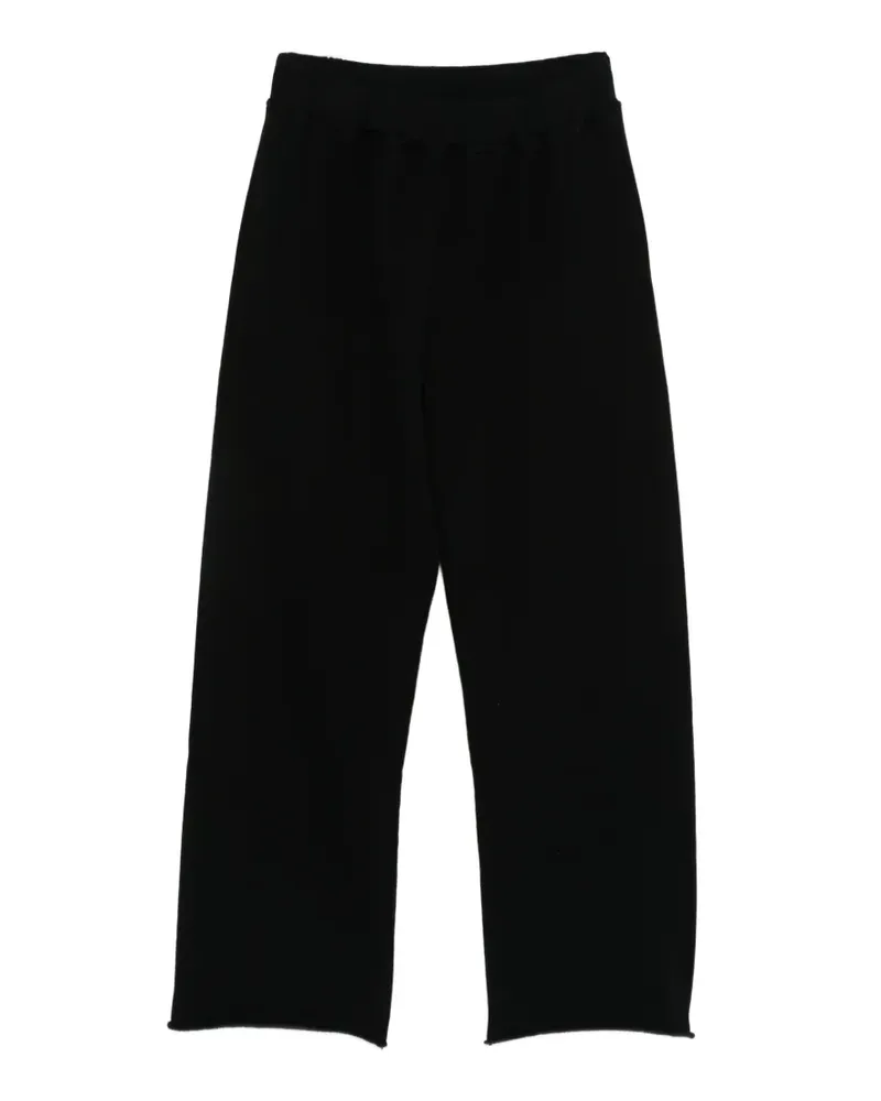 Aries Temple Jogginghose mit geradem Bein - Schwarz Schwarz