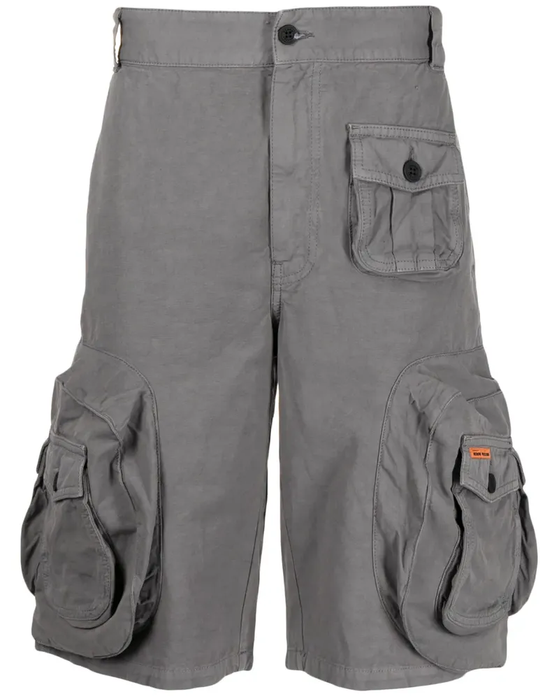 Heron Preston Klassische Cargo-Shorts - Grau Grau