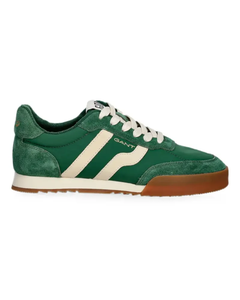 Gant logo-print sneakers - Grün Grün