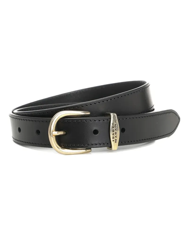Isabel Marant Zadd leather belt - Schwarz Schwarz