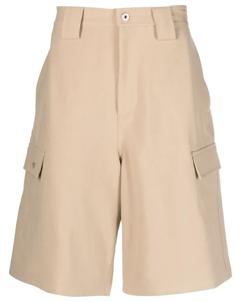 OFF-WHITE Cargo-Shorts mit Logo-Stickerei - Nude Nude