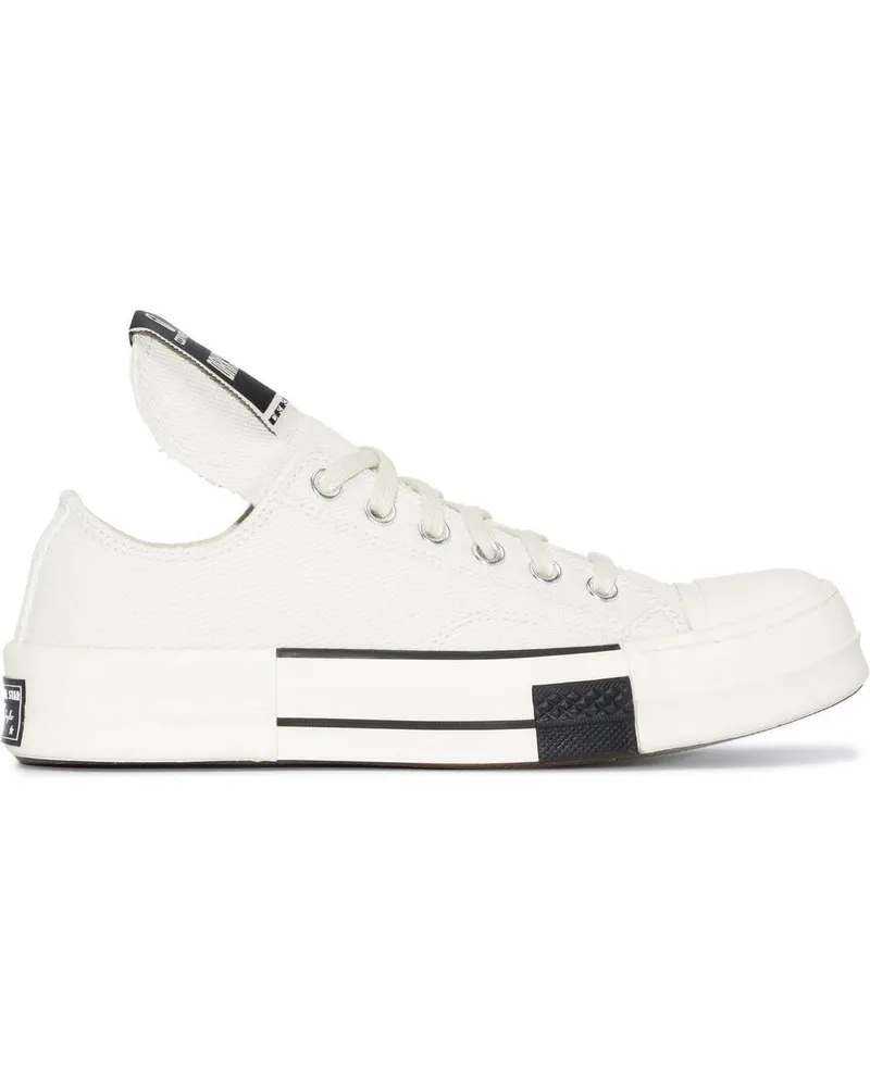 Converse x Rick Owens DRKSHDW DRKSTAR Ox Sneakers - Weiß Weiß