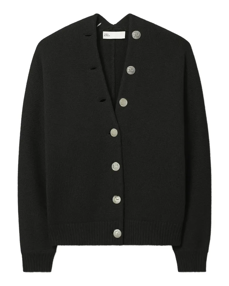 Tory Burch button merino-wool cardigan - Schwarz Schwarz