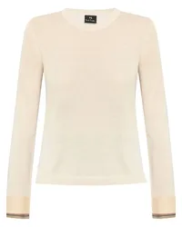 Paul Smith Pullover mit Kontrastdetail Nude